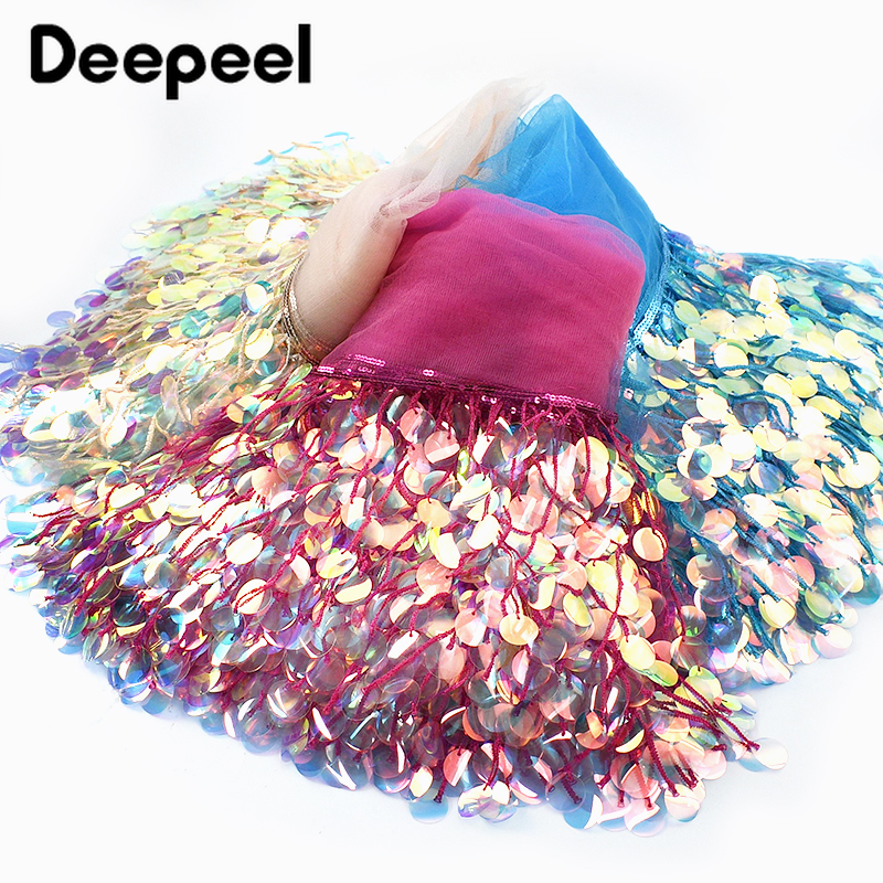 3Yards 17cm Beaded Sequins Tas – обзор и цена Beaded Trim Fringe