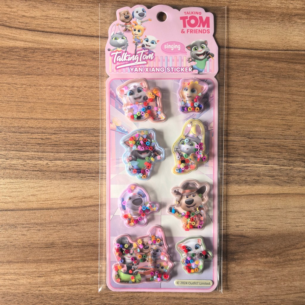 4Pack Fun Talking Tom Friends  – обзор и цена Craft Embellishment World