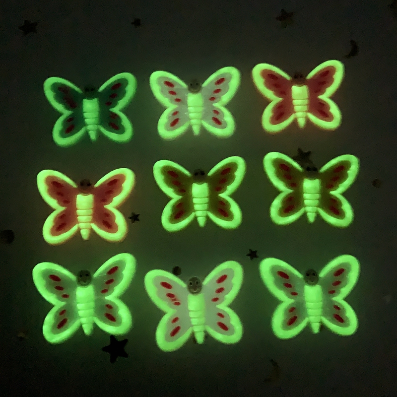 10pcs Cute Large butterfly PVC – обзор и цена Embellishment Glue Craft