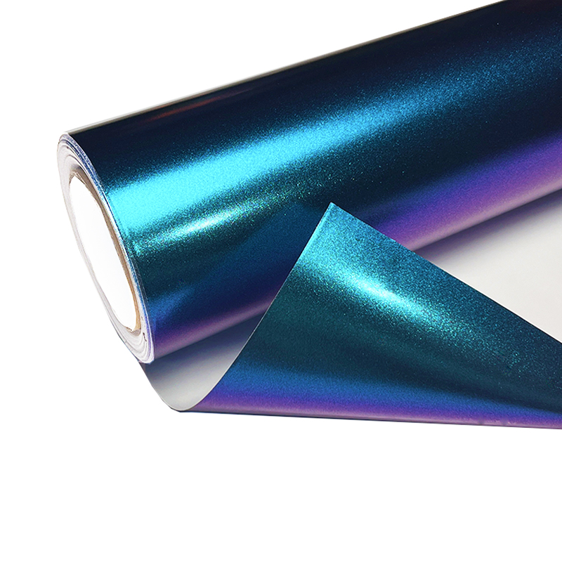 Matte Purple Blue Pearl Glitte – обзор и цена Glitter Vinyl Roll