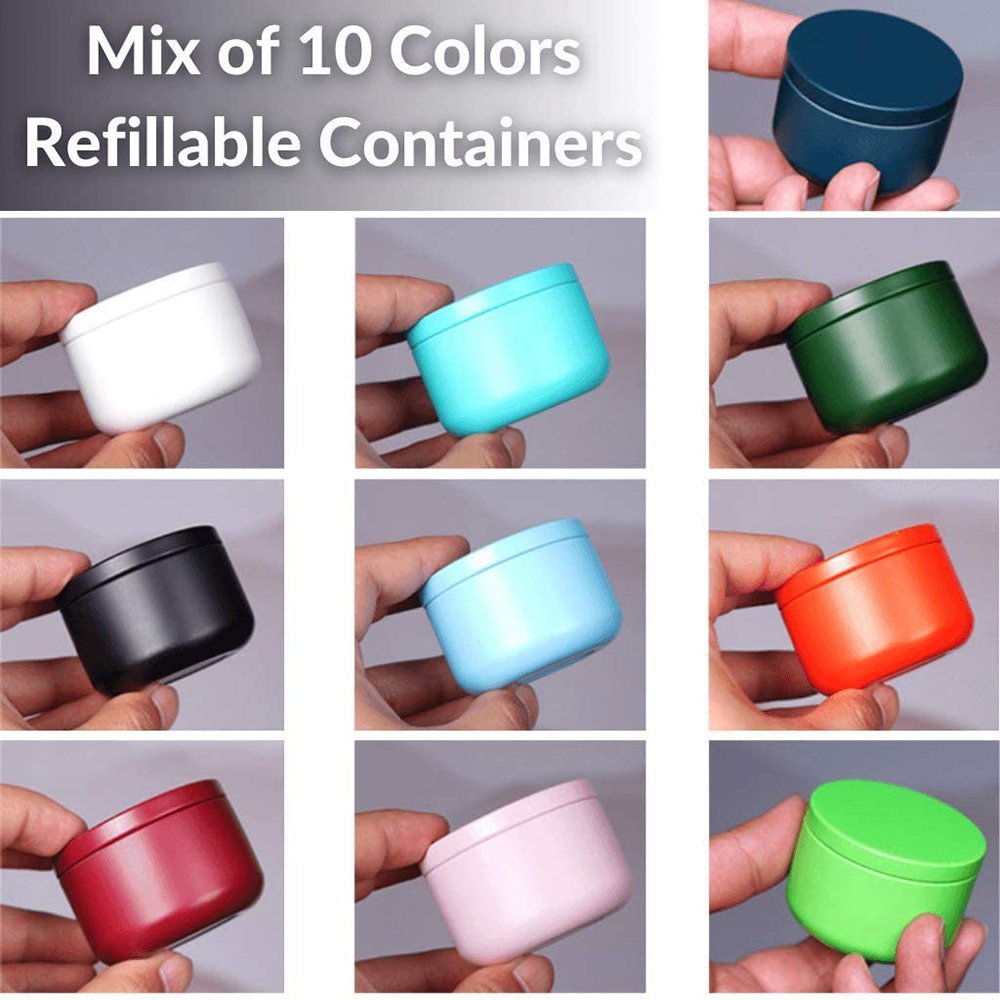 Tea Can with Airtight Lids Tin – обзор и цена Craft Embellishment Storage