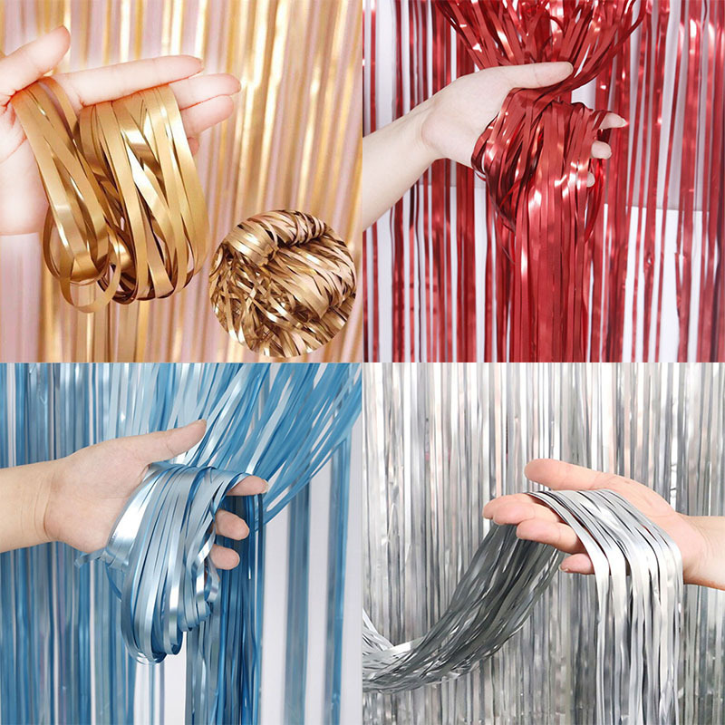 1Bag 2-meter Backdrop Foil Fri – обзор и цена Tassel Fringe Trim