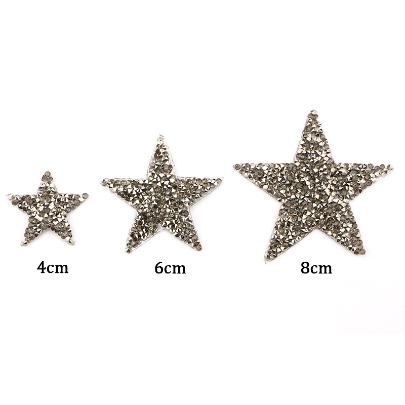 4/6/8cm Hotfix Jet Hematite St – обзор и цена Hotfix Rhinestone Sheet