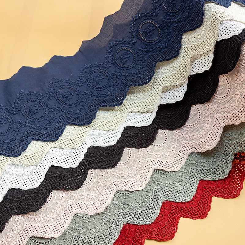 2Yards Colorful  Cotton Embroi – обзор и цена Lace Ribbon Trim