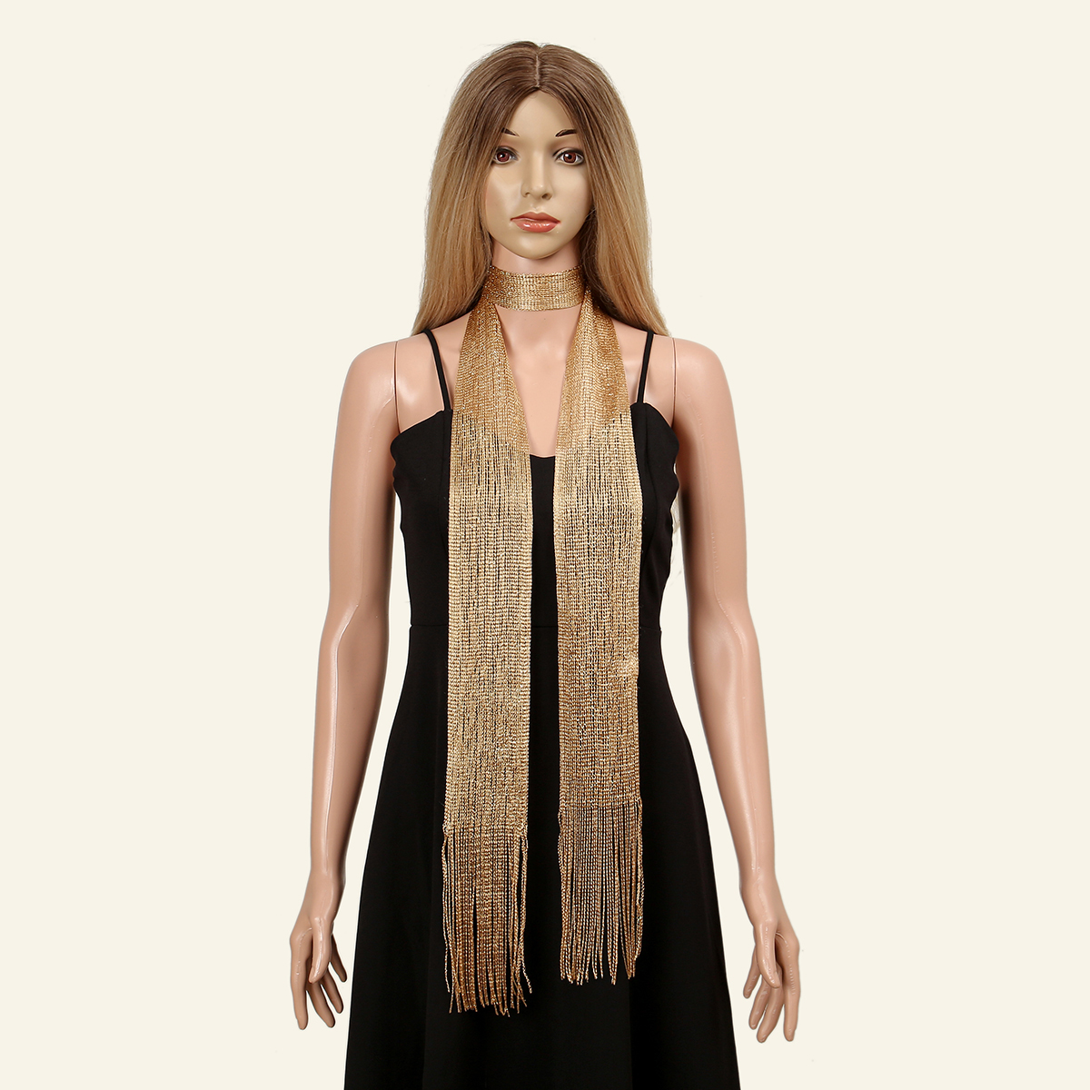 New Fashion Gold Silver Shiny  – обзор и цена Tassel Fringe Trim