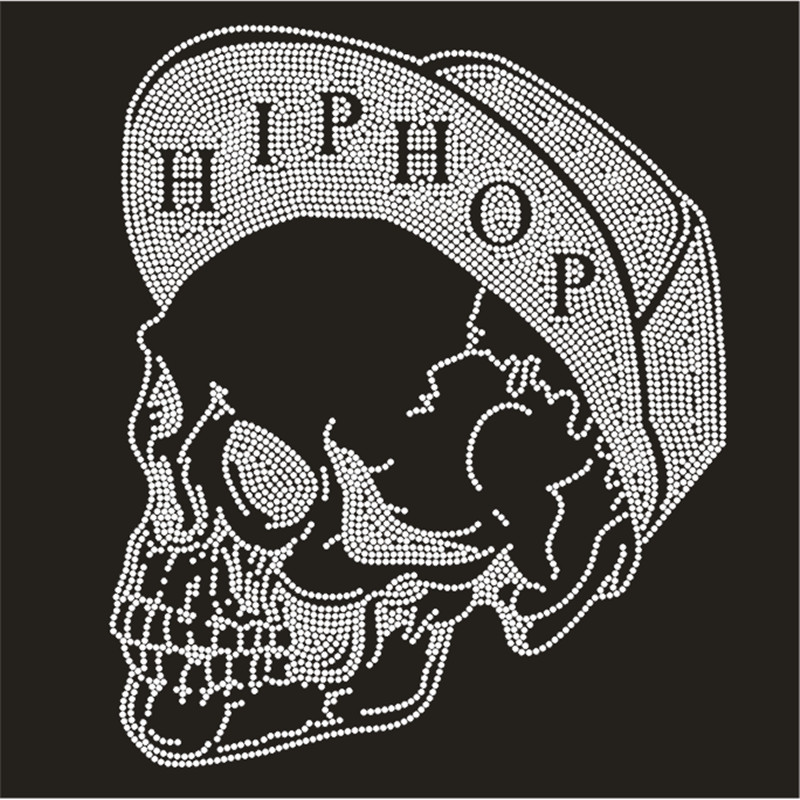 Skull Patch,Iron On Transfers  – обзор и цена Hotfix Rhinestone Sheet
