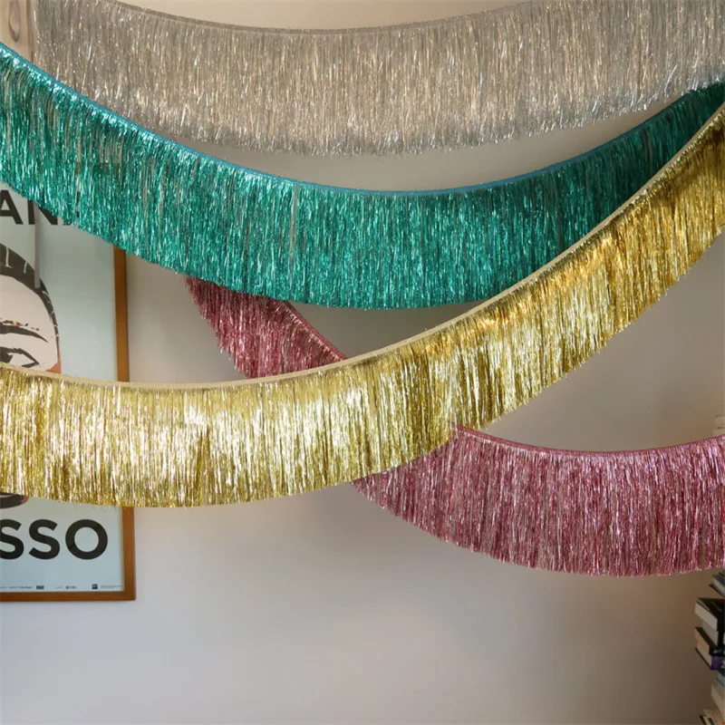 Shiny Tinsel Tassels Fringes B – обзор и цена Tassel Fringe Trim