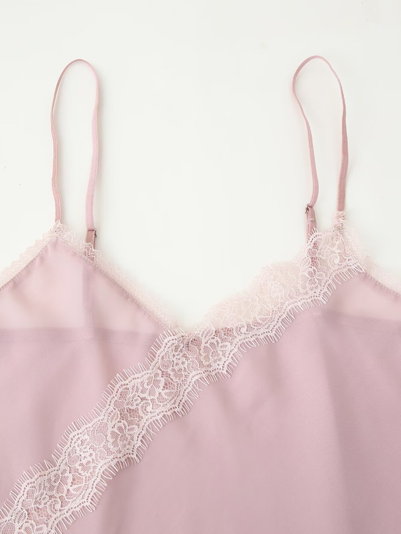 Tidalyf 2025 Women Pink Cami T – обзор и цена Elastic Lace Trim