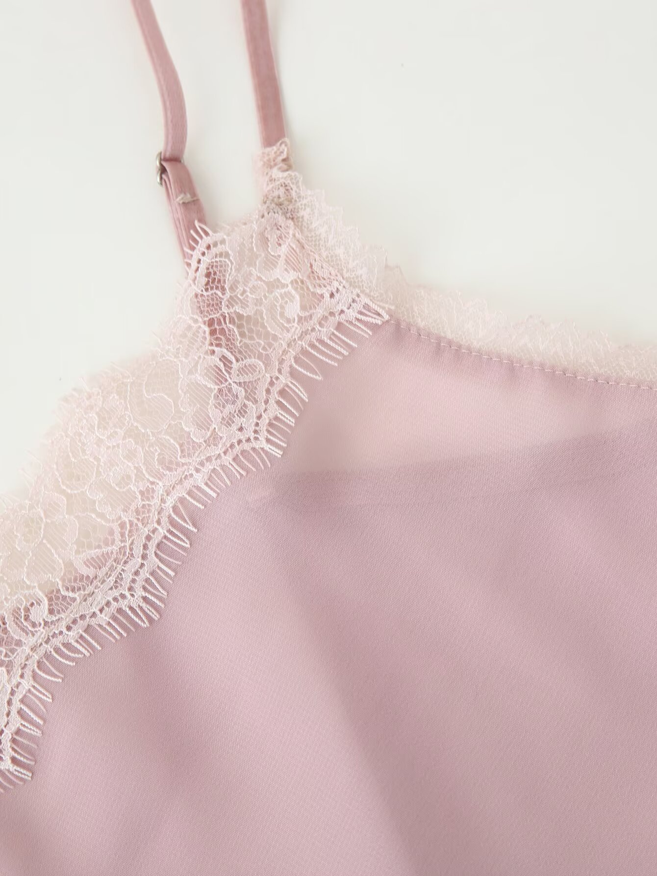 Tidalyf 2025 Women Pink Cami T – обзор и цена Elastic Lace Trim