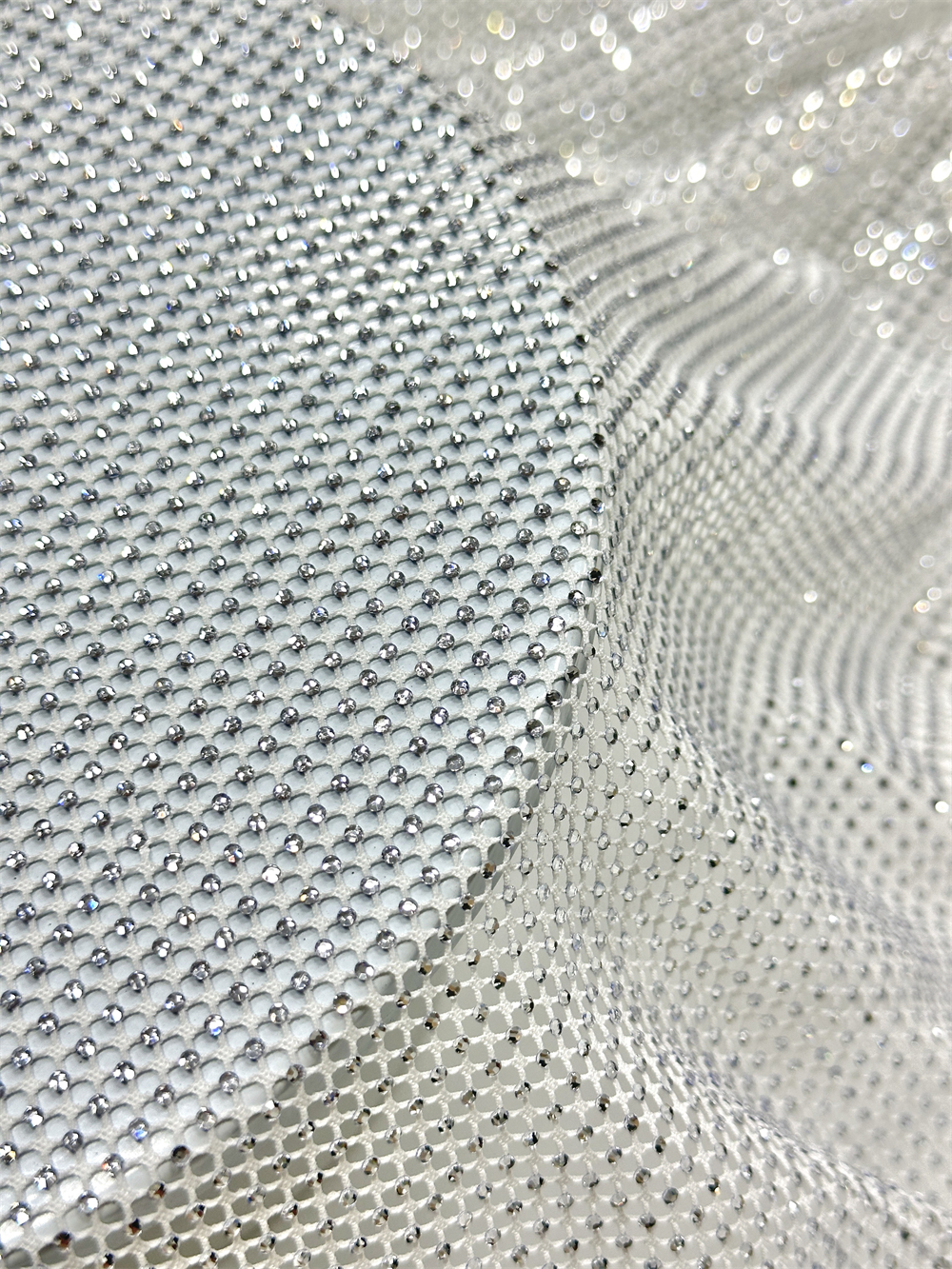Exquisite Rhinestones Mesh diy – обзор и цена Crystal Mesh Fabric