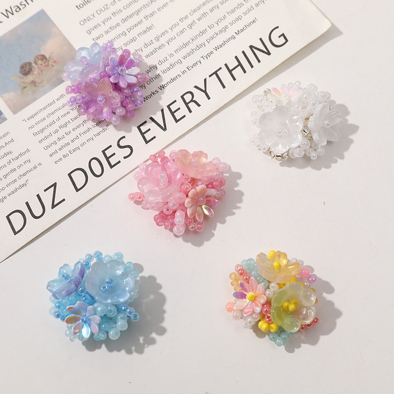 2pcs Crystal Flower Patches fo – обзор и цена Applique Patch Flower