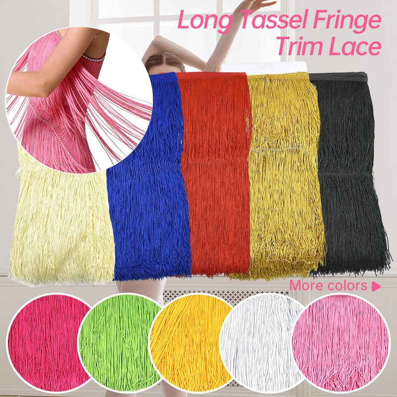 2/5Meters 50cm Long Fringes Ta – обзор и цена Fringe Ribbon Sewing