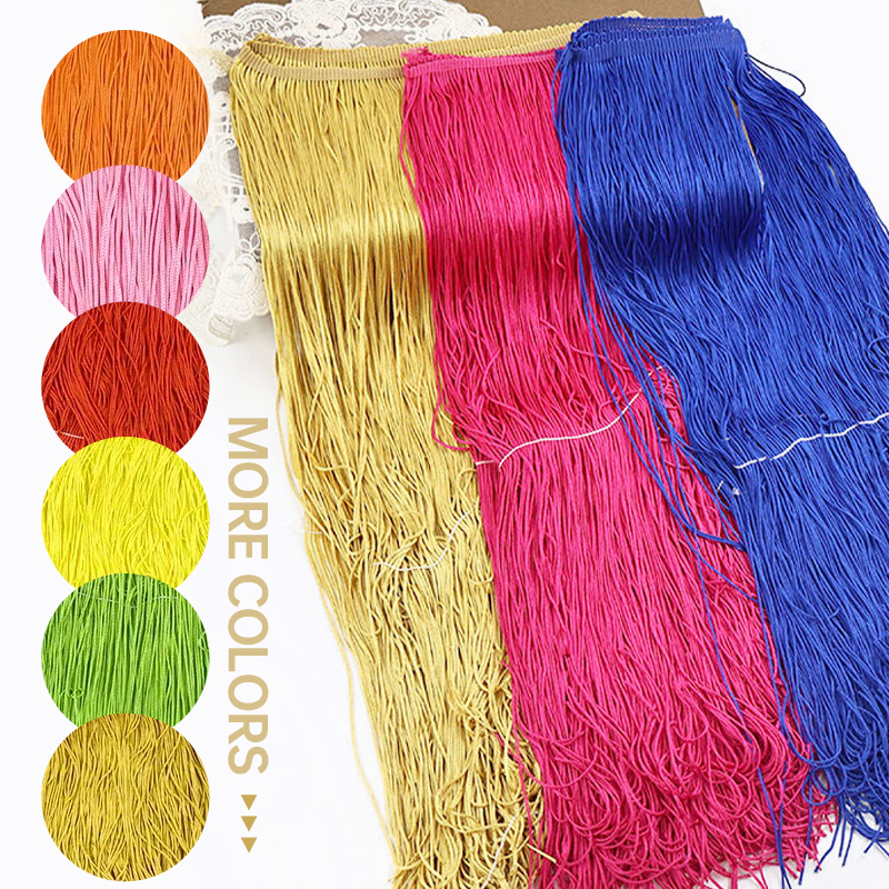 2/5Meters 50cm Long Fringes Ta – обзор и цена Fringe Ribbon Sewing