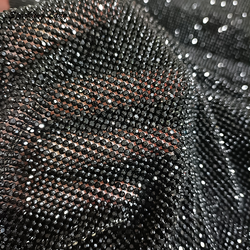 2MM Silver Crystal Mesh Fabric – обзор и цена Crystal Mesh Fabric