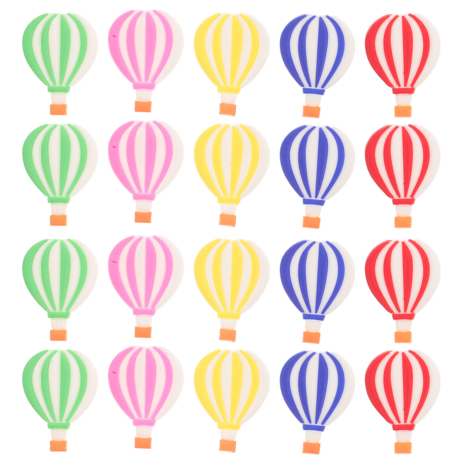 20Pcs Hot Air Balloon Phone Ca – обзор и цена Craft Embellishment