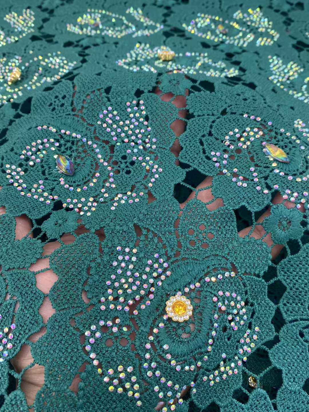 Latest Cord Guipure Lace Fabri – обзор и цена Crystal Mesh Fabric